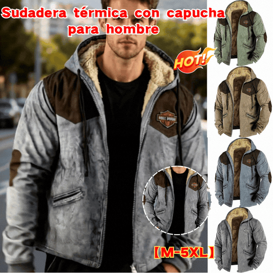 🔥💥【50 % popust】2026 Moška kapa z zadrgo – jesenska in zimska moda, odebeljena in topla, udobna za hladno vreme