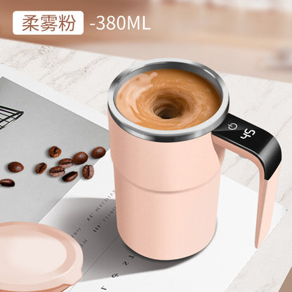 ☕🔋Juego de tazas de café recargables con agitador magnético automático⚡
