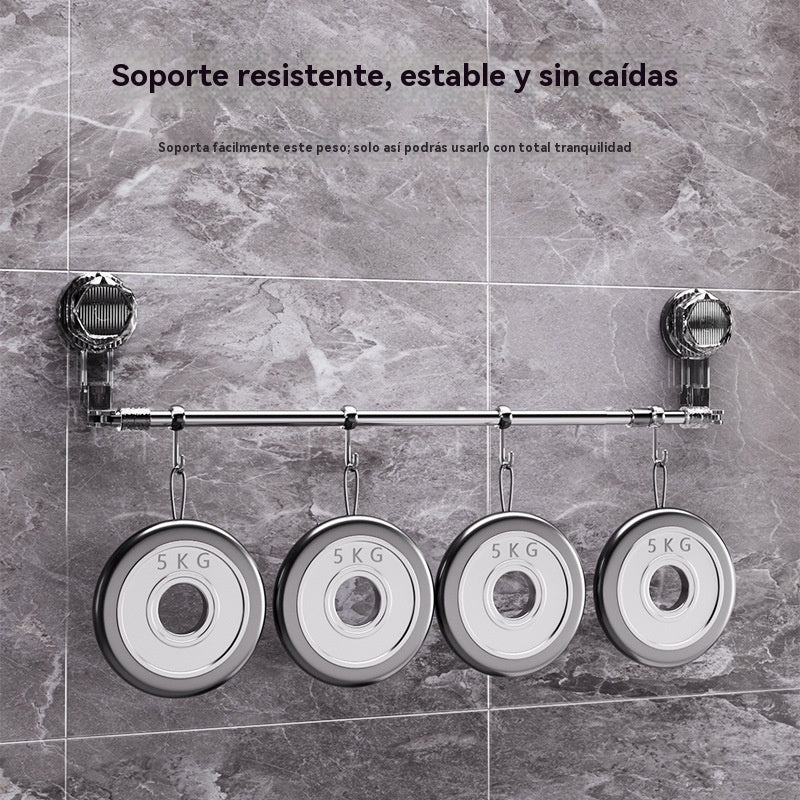 🚿✨【Kúp jeden a druhý dostaneš zadarmo】Otočná uteráková tyč s prísavkou, bez nutnosti vŕtania.