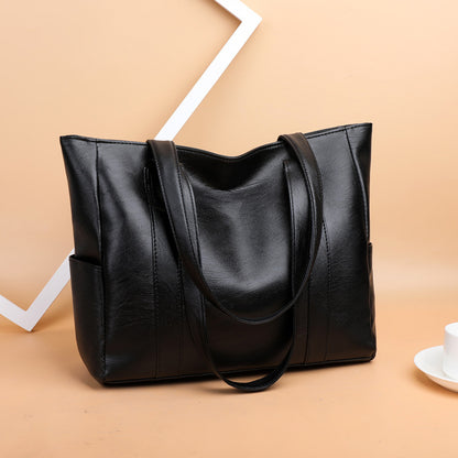 ✨👜【Limitovaná ponuka 50%】 Nová dámska kabelka z mäkkej kože, voľný štýl, veľká kapacita, módna a ľahko kombinovateľná