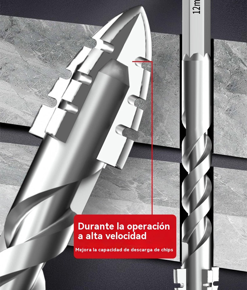 🥇 【DESCUENTO LIMITADO DEL 50%】 Súper duro filo de corte dentado, broca excéntrica de acero de tungsteno de 7.ª generación【3+4+5+6+8+10+12+14+16 mm】