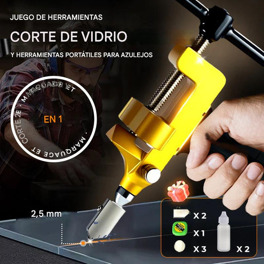 ✨✨Descuento promedio del 55%✨✨Corte de baldosas de vidrio