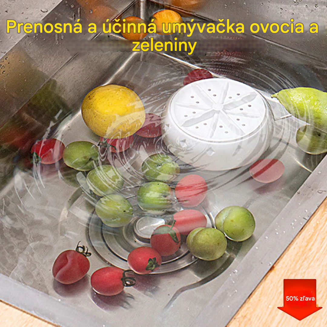 🍉🥬 Przenośna i wydajna myjka do owoców i warzyw