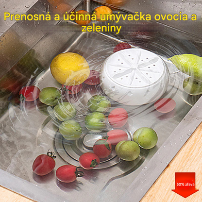 🍉🥬 Przenośna i wydajna myjka do owoców i warzyw