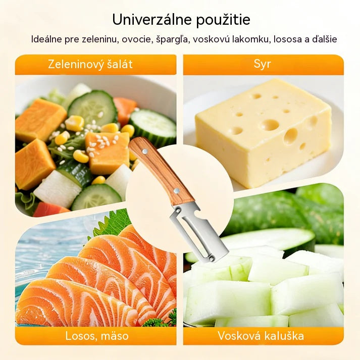 💥Kúpte 1, získajte 1 zadarmo! 💥🔪 Multifunkčná škrabka z nehrdzavejúcej ocele 🧅