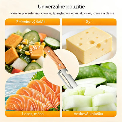 💥Kúpte 1, získajte 1 zadarmo! 💥🔪 Multifunkčná škrabka z nehrdzavejúcej ocele 🧅