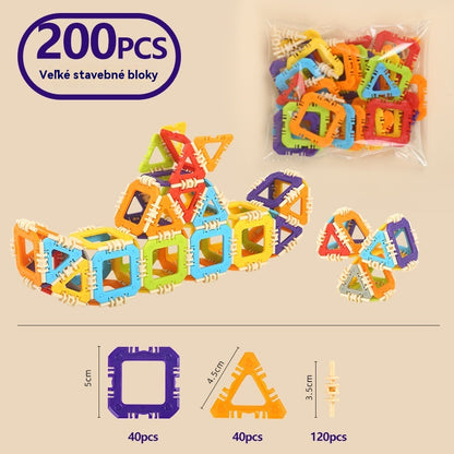 🎁🧩【Limitovaná ponuka -50%】Nové detské stavebnicové edukatívne hračky, zábavné a interaktívne