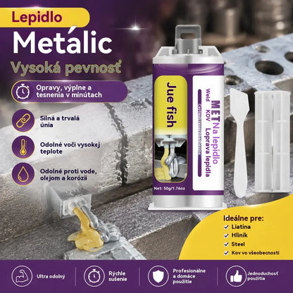 ⚡【2 sady len za 23 €】🔩 Lepidlo na kov – Lepidlo na opravu zvárania kovov ✨
