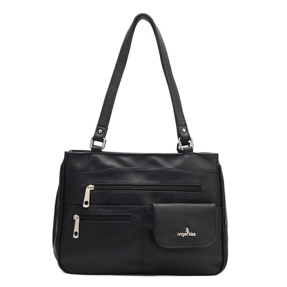 👛Geantă de mână din piele pentru femei, capacitate mare, disponibilă în mai multe culori