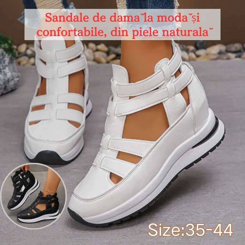 🌸【35-44】2026 Sandalias de mujer modernas y cómodas, hechas de cuero genuino