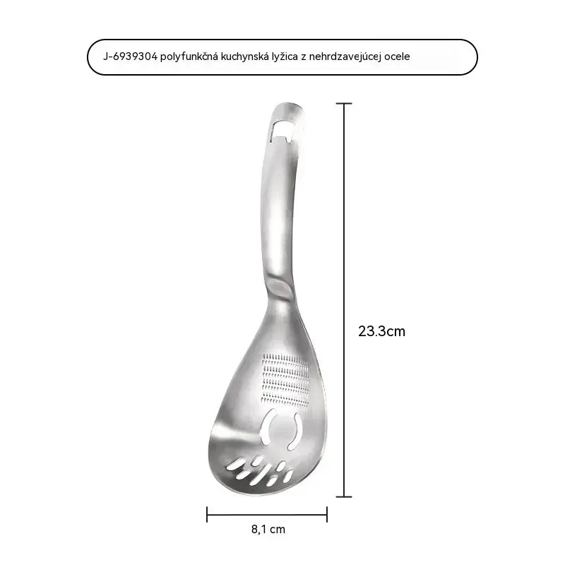 🔥50% zľava🔥🥄Multifunkčná lyžica a sitko z nehrdzavejúcej ocele 304