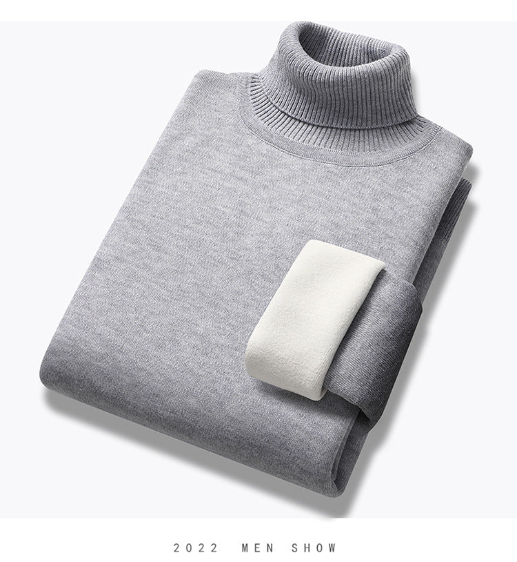 🔥30%OFF--【M-4XL】Νέο χειμερινό πουλόβερ για άντρες με ψηλό γιακά