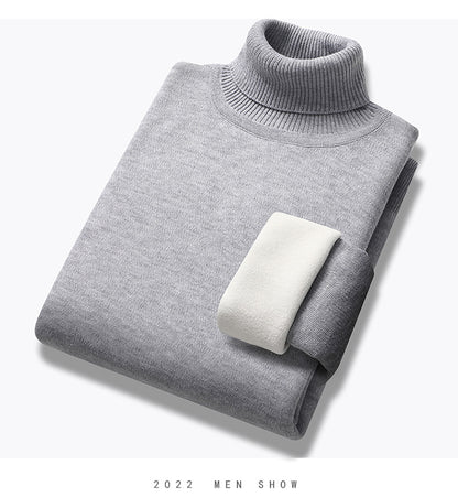 🔥30%OFF--【M-4XL】Νέο χειμερινό πουλόβερ για άντρες με ψηλό γιακά