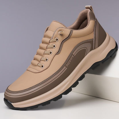 🔥[39-45] 2025 Pantofi sport din piele rezistentă la apă și murdărie, cu talpă moale pentru confort maxim