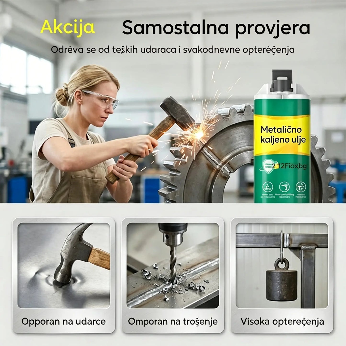 【Kupite dva, dobijte jedan gratis】26 eura🔥Ograničeno vrijeme 50% popusta! 🛠️Visokočvrsto AB ljepilo za popravak metala