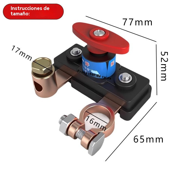 🔥【Compre 1 y obtenga 1 gratis】🔋🚗Interruptor de desconexión de la batería del coche