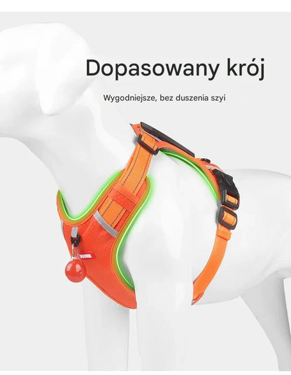 🐶【5-30KG】Szelki dla psa bez ciągnięcia dla zwierząt domowych