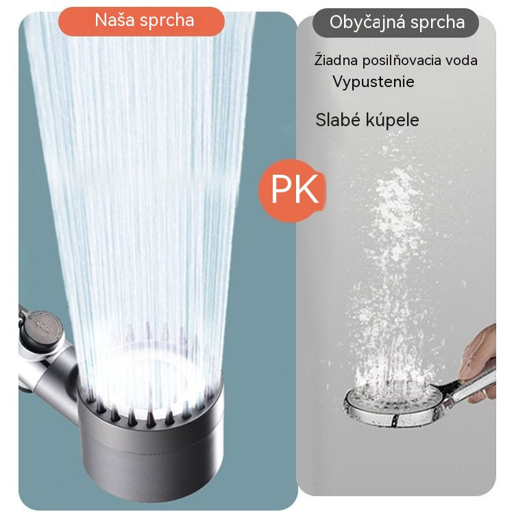 🔥【Časovo obmedzená ponuka】🔥Multifunkčná sprchová hlavica s masážou a starostlivosťou o pokožku
