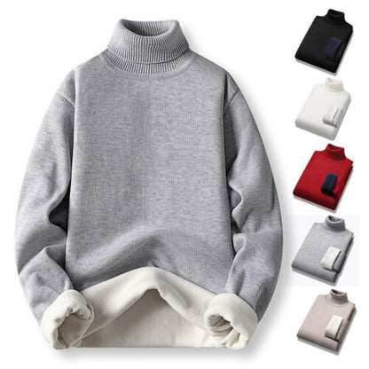 🔥30%OFF--【M-4XL】Νέο χειμερινό πουλόβερ για άντρες με ψηλό γιακά