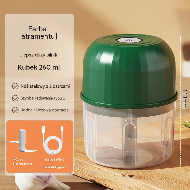 👍Wydajny, bezprzewodowy mini-rozdrabniacz elektryczny👍 Płatność przy odbiorze