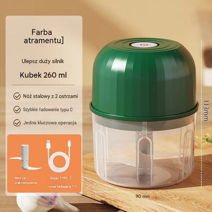 👍Wydajny, bezprzewodowy mini-rozdrabniacz elektryczny👍 Płatność przy odbiorze