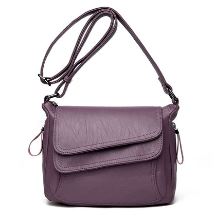 ✨👜 【Descuento limitado -50%】Nuevo bolso de hombro de cuero suave para mujer