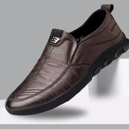 👞【Sezónny výpredaj so zľavou 50 %】Nové ležérne topánky v britskom štýle, mäkká podrážka✅Ručne vyrobené z vybranej kože✅Odolné a priedušné