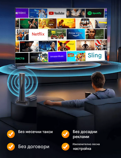 🔥50% ZNIŻKI🔥Wewnętrzny cyfrowy odbiornik telewizji HD🌐