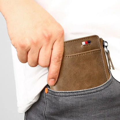 🔥50%OFF 🔥Cartera antimagnética 2026 para hombre Cartera de cuero suave de gran capacidad