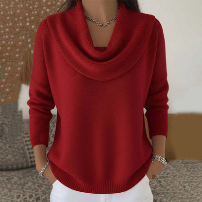 🔥【S-3XL】Nuevo suéter liso de manga larga para otoño/invierno 2025