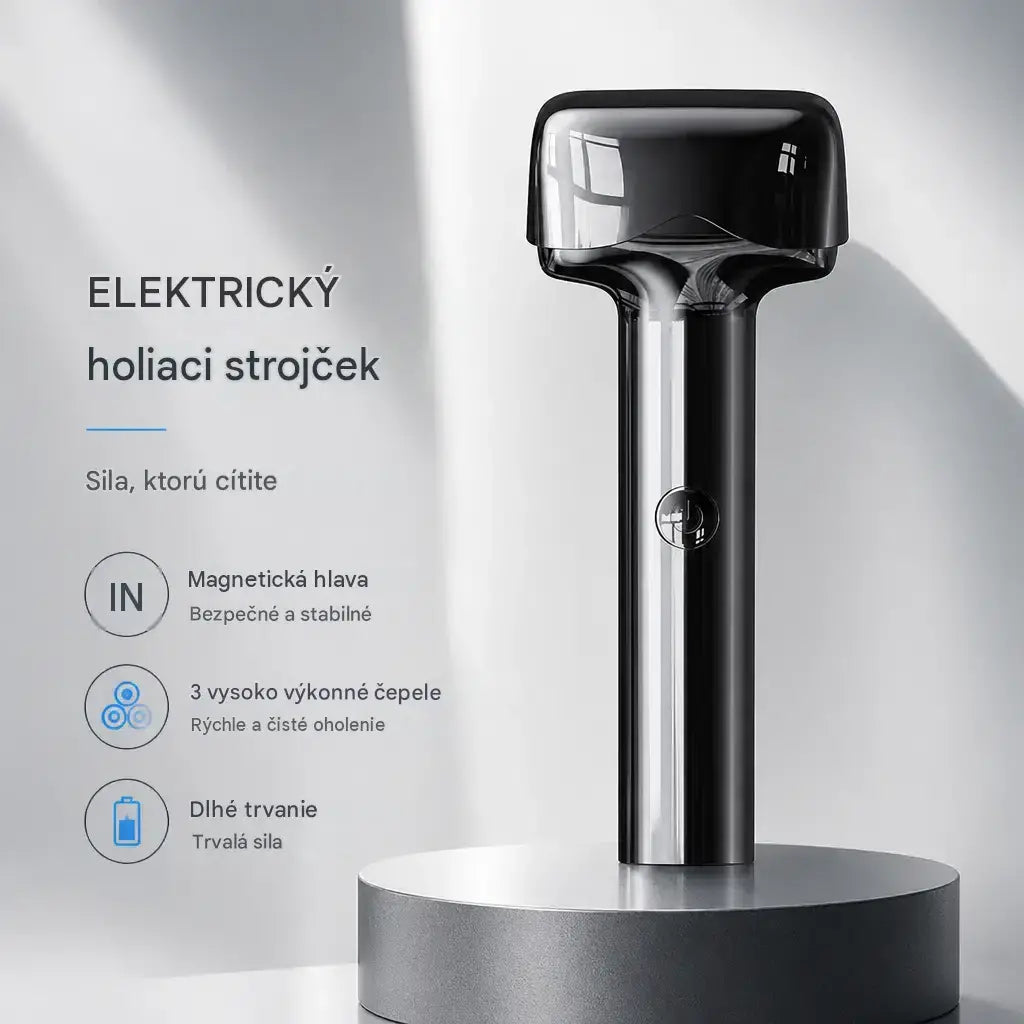 🪒 Časovo obmedzená zľava 50 %! ⚡ Pánsky elektrický holiaci strojček s vratným pohybom (nabíjateľný) – Hladké oholenie, prenosný a tichý 🧔