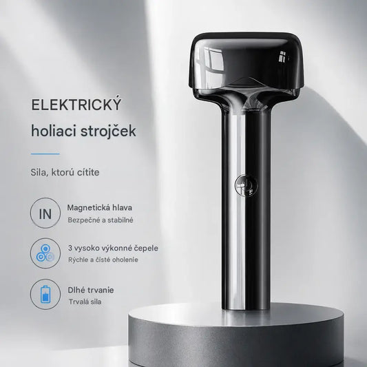 🪒 Časovo obmedzená zľava 50 %! ⚡ Pánsky elektrický holiaci strojček s vratným pohybom (nabíjateľný) – Hladké oholenie, prenosný a tichý 🧔