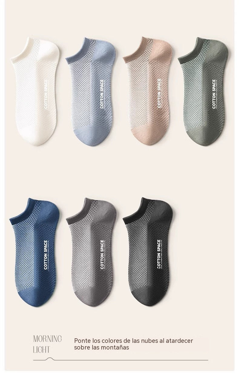 10 pares por 28 euros 🧦🧦 Calcetines cortos de hombre, calcetines náuticos, calcetines finos de verano, resistentes al olor y absorbentes.