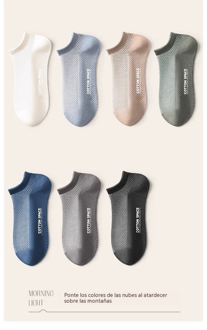 10 pares por 28 euros 🧦🧦 Calcetines cortos de hombre, calcetines náuticos, calcetines finos de verano, resistentes al olor y absorbentes.