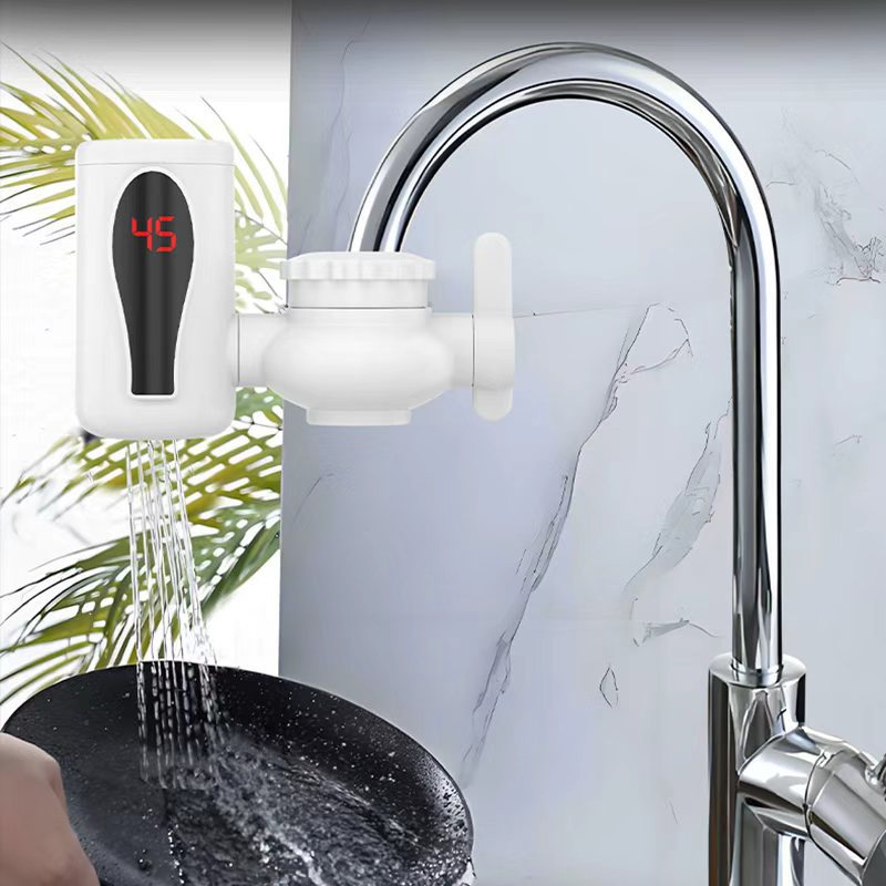 ⚡🚰 【Polovičná cena na obmedzený čas】Nová rýchlo ohrievacia kuchynská batéria, ohrev za 3 sekundy, bez potreby inštalácie, domáca elektrická batéria.