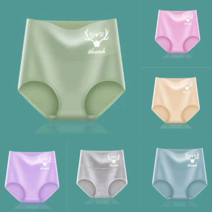 💖✨ 【Oferta por tiempo limitado 50%】【Compra 6 y recibe 6 gratis】Pantalones de cintura alta para mujer 2025, de algodón de alta calidad