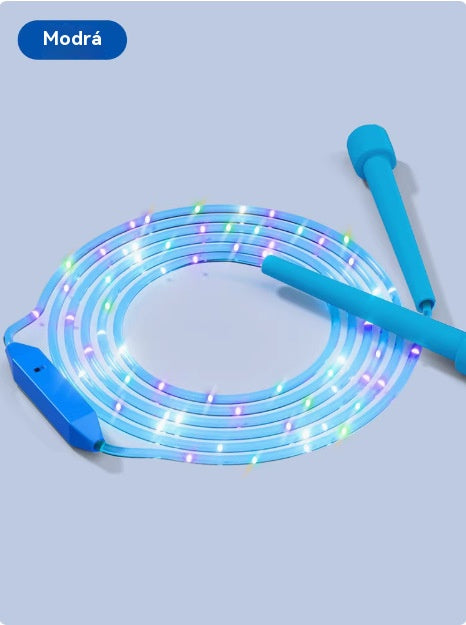 🏃🌈 LED svetleča preskakovalna vrv za otroke