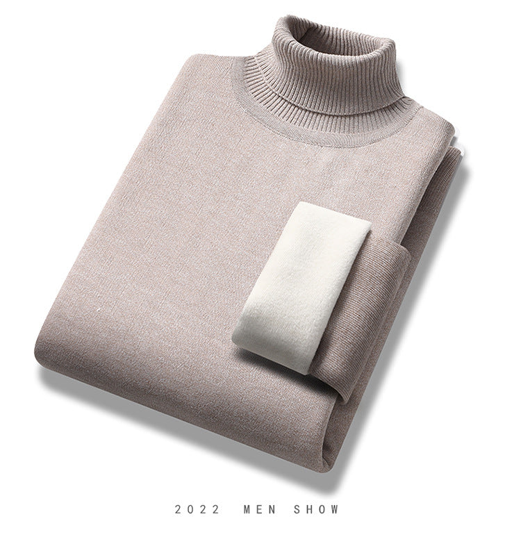 🔥30%OFF--【M-4XL】Νέο χειμερινό πουλόβερ για άντρες με ψηλό γιακά