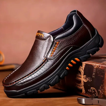 👞【Nowość -50%】 Nowe jesienne męskie buty biznesowe ze skóry naturalnej