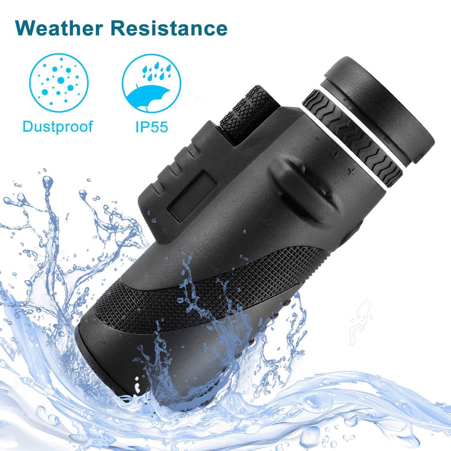 🔥 „Monocular de înaltă definiție, nivel militar”🔥 Vizibilitate nocturnă cu rezoluție înaltă, monocular HD