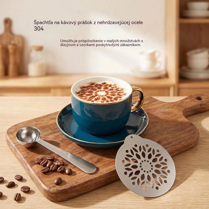 ☕ Forma na kávu Latte z nehrdzavejúcej ocele 304 (5 kusov)