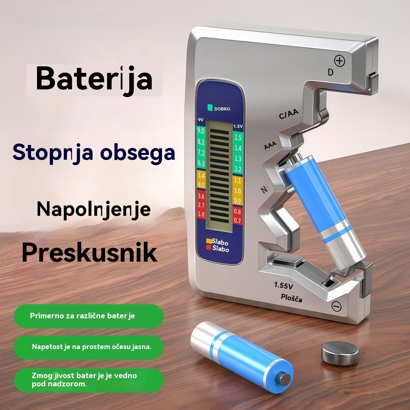 ⚡Testerji baterij vam olajšajo življenje