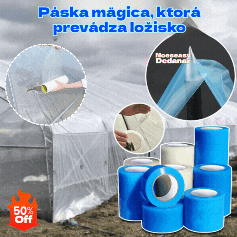 🌳👍【15M】🔥【45% zľava】🌳👍Super užitočná páska na opravu vonkajších kôlní--15 cm x 10 m / (1 rolka)