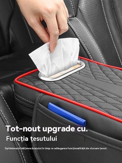 🚗👜【Reducere 50%】Cutie auto multifuncțională din piele 3 în 1.