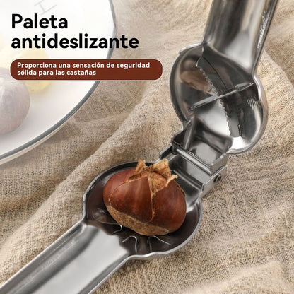🌰【Compre 1 y obtenga 1 gratis】Pelador de castañas para el hogar, fácil de usar y no daña las manos