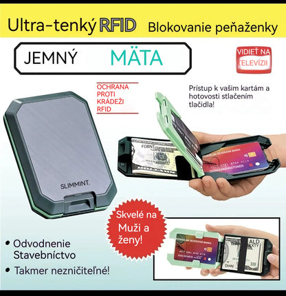 🔥Inteligentná peňaženka s RFID ochranou proti krádeži: Štýlová, ľahká a bezpečná, úhľadne uchováva vaše karty a hotovosť.