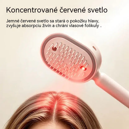 ⚡💨 Elektrický rozprašovač s masážnym hrebeňom a vankúšikom