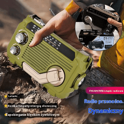 Przenośna latarka survivalowa – radio AM i LED, teraz za pół ceny._4064632