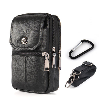 🔥🔥【50% de descuento por tiempo limitado】Bolso portátil para hombre, diseño híbrido (crossbody y bandolera)