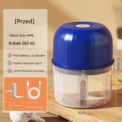 👍Wydajny, bezprzewodowy mini-rozdrabniacz elektryczny👍 Płatność przy odbiorze
